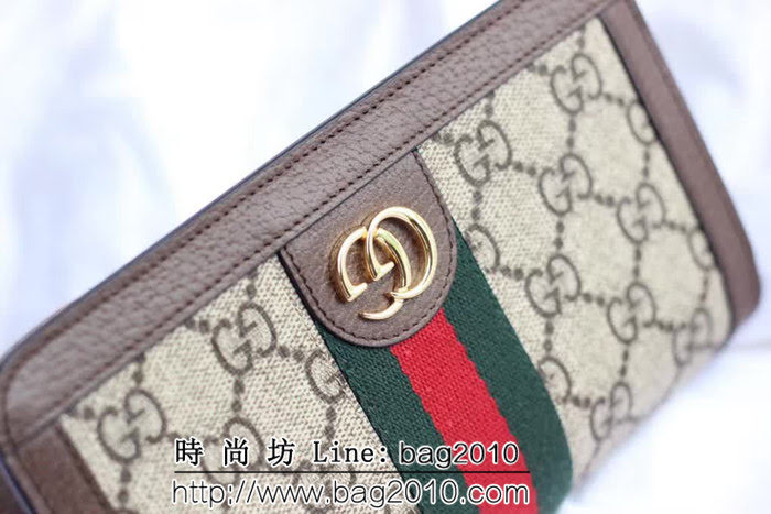 GUCCI古馳 全網獨家供貨 原廠材料 拉鏈長錢包 523156 WTG1817
